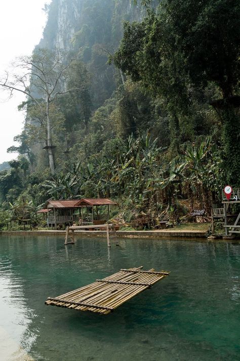 What to Do in Vang Vieng, Laos- A Complete Guide | This World Traveled Vang Vieng Laos, Vang Vieng, Laos Culture, Laos Travel, Pedestrian Bridge, Outdoor Lover, Sustainable Travel, Hiking Trip, Travel Inspo