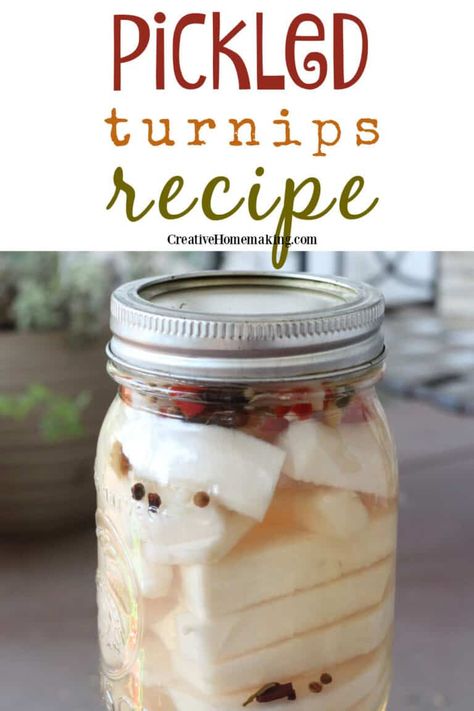 Turnip Recipe, Turnips Recipe, Turnip Recipes, Pickled Turnips, Home Canning Recipes, Quick Pickled, Canning Tips, Refrigerator Pickles, Pickled Beets