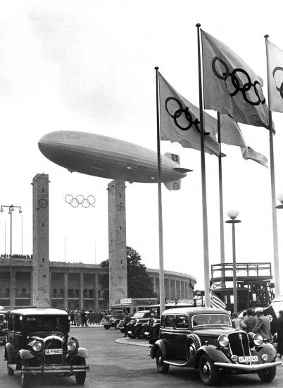 Expo 67 Montreal, 1936 Olympics, Berlin Olympics, Leni Riefenstahl, Zeppelin Airship, Germany Ww2, Olympics Opening Ceremony, German History, Historical Images