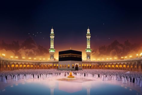 Photo beautiful kaaba hajj piglrimage in... | Premium Photo #Freepik #photo #haram #mekah #makkah #mecca Makkah Background, Hajj Wallpaper, Mecca Wallpaper Laptop, Makkah 3d Wallpaper, Mecca Pc Wallpaper, Kaabah Makkah Profile Picture, Islamic Backgrounds, Kaabah Makkah Wallpaper Hd Laptop, Mecca Images