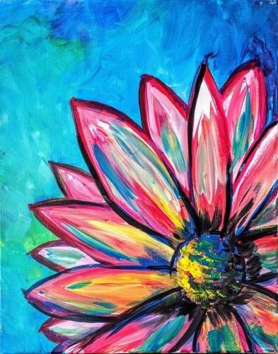 Simple Canvas Paintings, Cute Canvas Paintings, Oil Pastel Art, Easy Canvas Painting, Canvas Painting Diy, Simple Acrylic Paintings, Small Canvas Art, Night Painting, Flower Art Painting