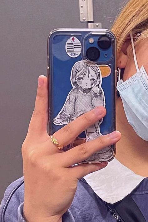 iPhone 13 Case Iphone 13 Blue Case, Iphone 13 Blue Aesthetic, Iphone 13 Case Aesthetic, Aesthetic Labels, Iphone 13 Blue, Minimal Stickers, Y2k Collage, Korean Manga, Creative Iphone Case