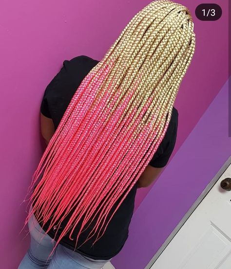 Braiding Hairstyles With Weave, Cute Braiding Hairstyles, Hairstyles With Weave, Color Block Hair, Braiding Hairstyles, Gorgeous Braids, Colored Braids, Feed In Braids Hairstyles, Single Braids