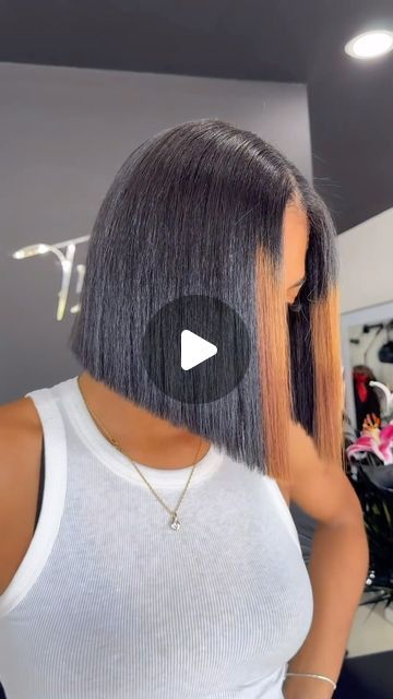 The Cut Life on Instagram: "everything about this bob snapped! @iamtracid 🔥  #thecutlife #longislandhairstylist #nychairstylist #boblife #bobhaircut #haircolorgoals #haircolorideas" Peak A Boo Bob, Peekaboo Bob Black Women, Peekaboo Bob, Bob Black Women, Peak A Boo, Bob Black, Cut Life, Girl Braids, Modern Hairstyles