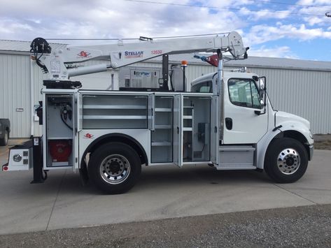 Mechanics Service Truck, Van Shelving, Platform Deck, Welding Rig, Truck Mechanic, Service Truck, Work Trucks, Boom Truck, Army Truck