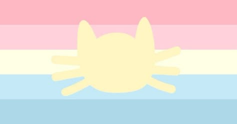 for those who identify as catgender and are silly ! or who just identify with cats that act silly and stupid. Made by slasherfic on twitter Cat Gender, Xeno Hoard, Gender Pronouns, Gender Flags, Gotta Catch Them All, Lgbtq Flags, Angel Doll, Gender Identity, Silly Cats