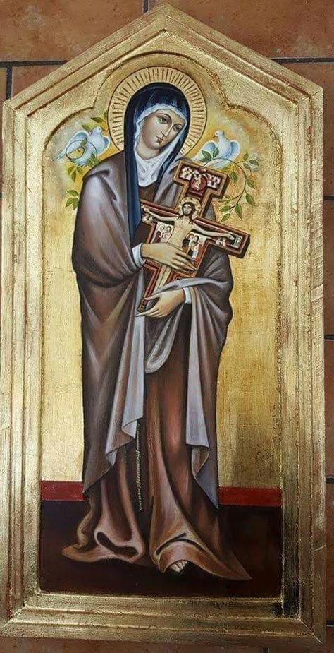 St Francis Assisi, Catholic Artwork, Prophetic Art, Jesus Christ Images, San Francesco, Francis Of Assisi, St Francis, Catholic Art, Orthodox Icons