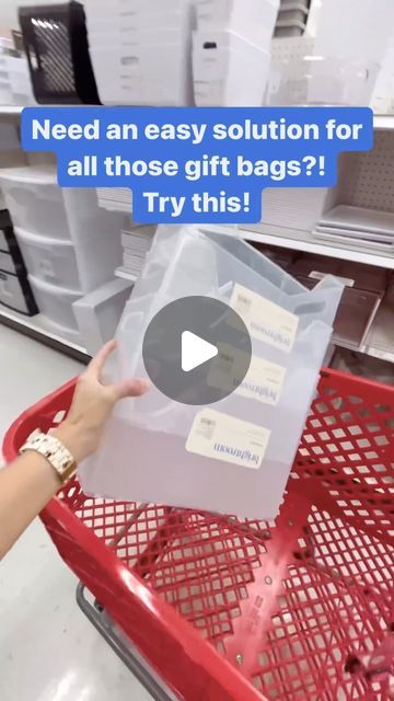 Storage For Gift Bags, How To Store Gift Bags And Tissue Paper, Storing Gift Bags, Tissue Paper Storage Ideas, How To Organize Gift Bags, How To Store Gift Bags, Reusable Bag Storage Ideas, Tissue Paper Organization, Organizing Gift Bags