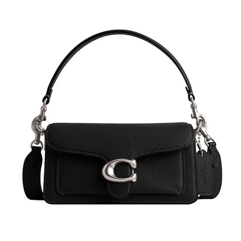 Coach Tabby Shoulder Bag 20, Black Coach Tabby 26 Black, Coach Bags Black, Coach Tabby Bag, Coach Tabby Shoulder Bag, Tabby Shoulder Bag, Coach Tabby, Kids Camp, Bags Aesthetic, Black Shoulder Bag