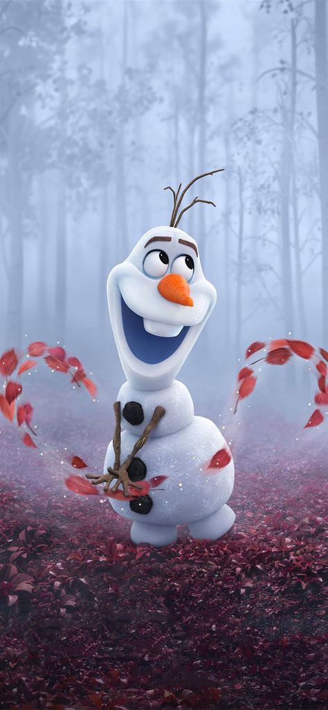 olaf in frozen 2 #Frozen2 #movies #2019Movies #Disney #poster #Olaf #iPhoneXWallpaper Frozen 2 Wallpaper, Frozen Background, Frozen Wallpaper, Iphone Wallpaper Winter, Background Style, Christmas Aesthetic Wallpaper, Disney Phone Wallpaper, Live Wallpaper Iphone, Adventure Movies