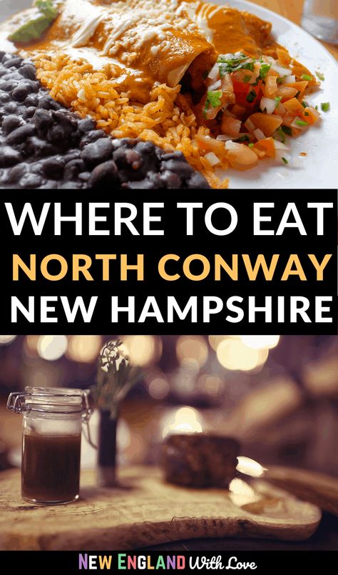 North Conway New Hampshire Restaurants, North Conway New Hampshire Winter, Maine Food, North Conway New Hampshire, Lincoln New Hampshire, Conway New Hampshire, Winter Family Vacations, North Conway Nh, Nashua New Hampshire