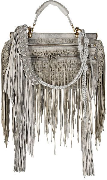 It has been a few weeks since we had you partake in a fill in the blank post and this Monday seems to be dragging so it is time for a little fun. Right when I laid my eyes on this bag I knew it would be a perfect post to have you share your … Fringe Bags, Boho Bags, Handbag Heaven, Burberry Handbags, Rachel Zoe, Roberto Cavalli, Boho Clothing, Bago, Chia