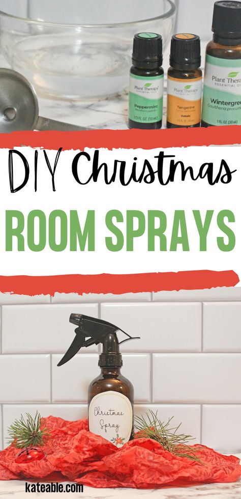 8 DIY Christmas Essential Oil Room Spray Recipes - Christmas Essential Oil Room Spray, Christmas Room Spray Diy, Cinnamon Room Spray Diy, Room Freshners Diy, Diy Christmas Room Spray, Essential Oil Furniture Spray, Room Sprays Diy, Room Spray With Witch Hazel, Diy Room Sprays With Essential Oils