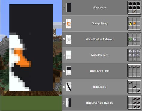 Minecraft Dye Guide, Pride Month Minecraft Builds, Cool Banner Ideas Minecraft, Shops Minecraft Ideas, Aesthetic Minecraft Banner Designs, Chicken Banner Minecraft, Cute Minecraft Banner Designs Tutorial, Banner Design Minecraft Step By Step, Banner Design Ideas Minecraft