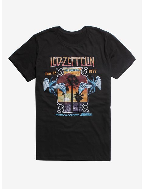 Led Zeppelin Concert, Neo Grunge, Trophy Husband, Inglewood California, Tokyo Street Fashion, Serene Landscape, Vintage Band Tees, Swan Song, Stadium Tour