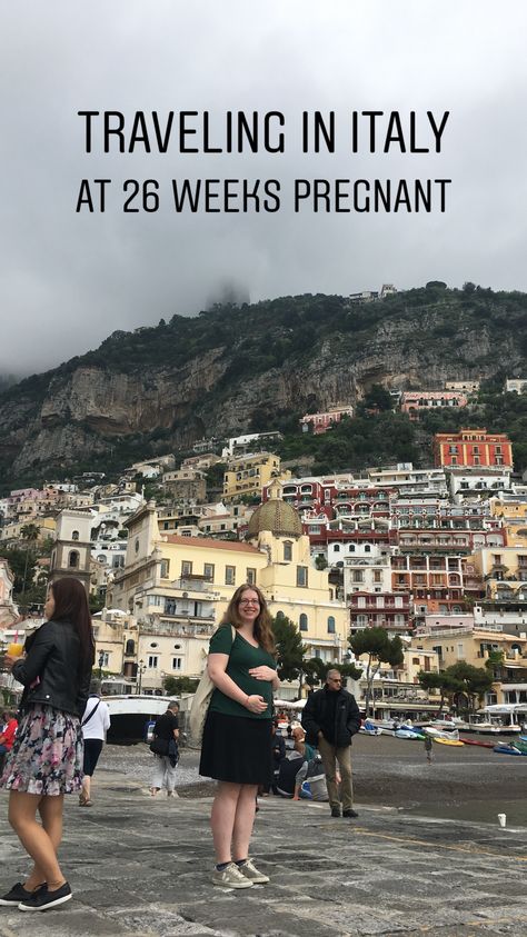 Our Italy Babymoon at 26 Weeks Pregnant: My experience traveling in Italy and encouragement to expecting moms out there Italy Outfits Pregnant, Pregnant Europe Outfits, Pregnant In Italy, Italy Baby Announcement, Travelling While Pregnant, Italy In May, Backpacking Italy, Traveling Pregnant, 26 Weeks Pregnant