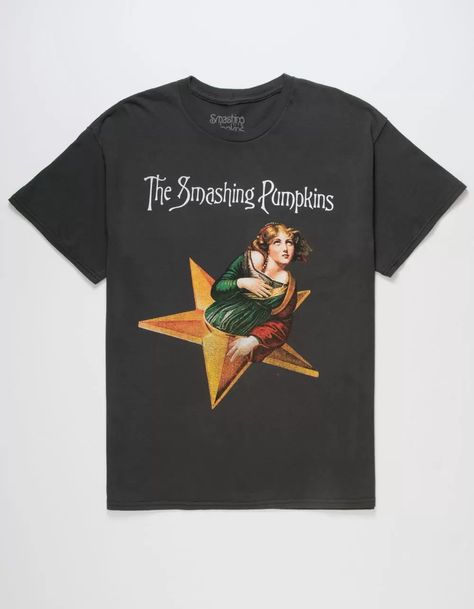 SMASHING PUMPKINS Mens Tee - BLACK | Tillys Smashing Pumpkins T Shirt, Men’s Graphic Tee, Smashing Pumpkins Shirt, Smashing Pumpkins, Pumpkin Shirt, Top Graphic Tees, Dream Clothes, Band Tees, On Back