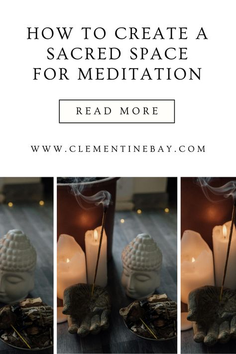 This guide consists of meditation room ideas, inspiration and tips for transforming any space into a zen paradise | How to create a sacred space for meditation | Spirituality | Wellness Meditation Room Ideas, Room Ideas Inspiration, Herbs For Protection, Witchcraft Herbs, Relaxing Meditation, Meditation Spirituality, Healing Room, Spiritual Bath, Meditation Rooms