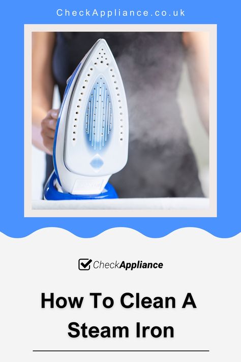 How To Clean A Steam Iron Steam Iron Cleaning, Iron Cleaning, Iron Water, How Do You Clean, Water Solutions, Vinegar And Water, Cotton Buds, Steam Cleaning, Polish Remover