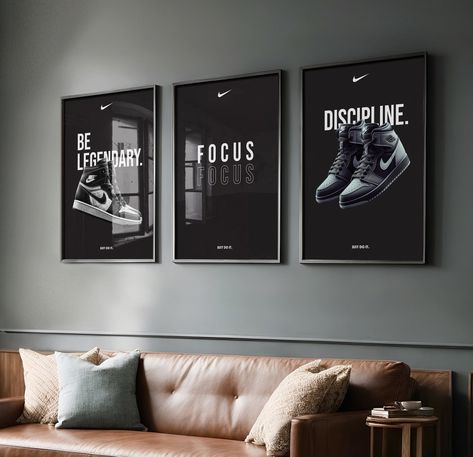 This Digital Prints item by CimbarDigitalCo has 141 favorites from Etsy shoppers. Ships from United States. Listed on Jun 2, 2024 Just Do It Poster, Poster Nike, Mens Apartment Decor, Noir Poster, Poster Motivation, Nike Motivation, Nike Poster, It Poster, Mens Bedroom Decor