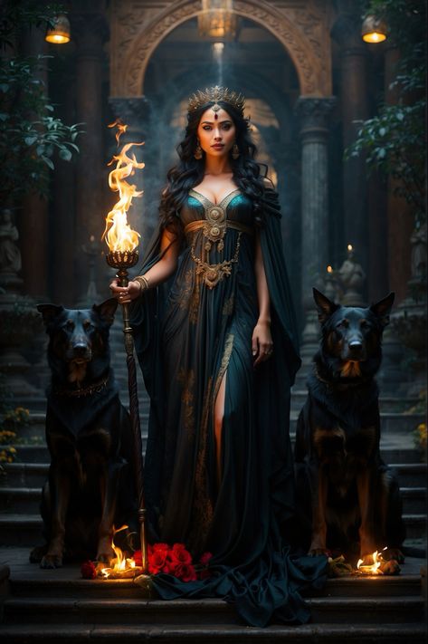 Neet 2024, Goddess Hecate, Hecate Goddess, Goddess Costume, Female Character Inspiration, Hades And Persephone, Feminine Art, Jeon Jungkook Photoshoot, Visual Storytelling