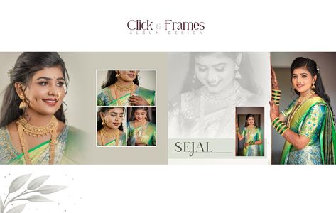 Wedding Photo Book Cover, Photo Album Design Layout, Wedding Photo Book Layout, Double Exposure Photoshop Tutorial, Wedding Album Design Layout, Wedding Photo Album Layout, Indian Wedding Album Design, Album Design Layout, Wedding Album Cover Design