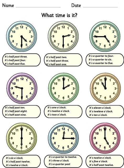 Telling the time interactive exercise for Grade 4. You can do the exercises online or download the worksheet as pdf. Telling The Time In English, The Time In English, English Grade 4 Activities, Telling The Time Activities, Telling The Time Worksheets, What Time Is It, Grade 4, Telling Time In English, Time Worksheets Grade 3