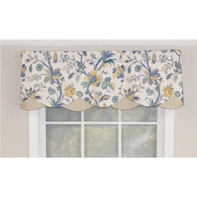 Soft, colorful small floral design printed on high quality fabric. Contrast bottom fabric. Valance fits windows up to 48"W; you may use multiples for wider windows. Valance will look great flat or gathered on your window. 3" Rod pocket will fit perfectly on a 2-1/2" continental rod.  But  can be used with a regular 3/4" curtain rod or decorative pole up to 1-3/8" Diameter. Valance Window Treatments Living Room, Bathroom Valance Ideas, Kitchen Valance Ideas Over Sink, Modern Window Valance, Kitchen Valance Ideas, Over Sink Decor, Kitchen Window Decor Over Sink, Curtain Valance Ideas, Window Valance Ideas