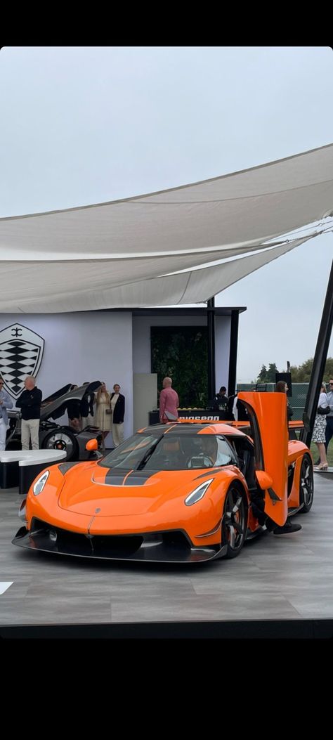 Konisegg Jesko, Koenigsegg Jesko, Car Aesthetic, Koenigsegg, Open Wheel Racing, Sports Car, Orange, Quick Saves