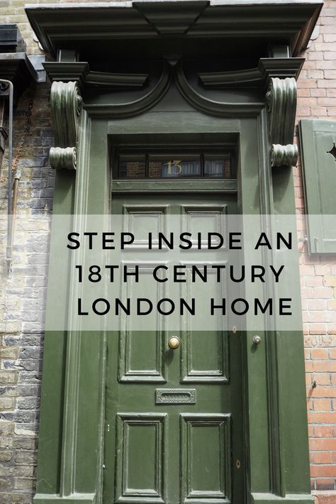 Old London Apartment Aesthetic, Restored Georgian House, Period Interiors, London Doors, London Interiors, Georgian Homes Interior Decor, East London Aesthetic, Period Home Interiors, Georgian House Interior