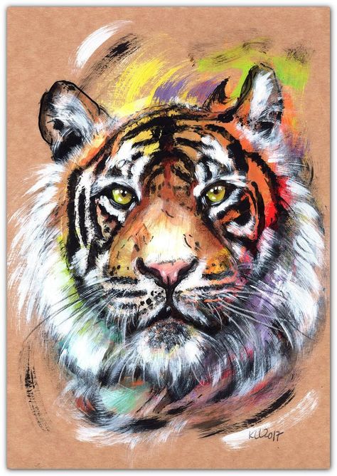 Tiger Oil Pastel, Colored Pencil Artwork Ideas, Tiger Cake, Rajasthani Painting, Tiger Artwork, Tiger Drawing, Colored Pencil Artwork, Fruit Wallpaper, Oil Pastel Drawings