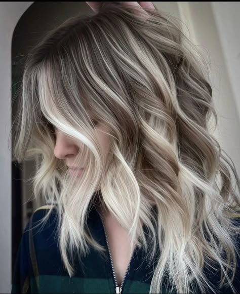 Dark Roots Blonde Hair Balayage, Intricate Hairstyles, Ash Blonde Balayage, Blond Balayage, Hair Adviser, Dark Roots Blonde Hair, Dirty Blonde Hair, Ash Blonde Hair, Dark Blonde Hair