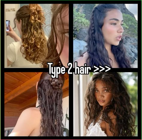 #hair #hairtype #hairstyle #type2 #wavyhair #2a #2b #2c 2 B Hair Type, Haircuts For 2a Hair, 2b Hair Styles, 2b 2c Haircut, 2b Hair Type, 2a Hairstyles, 2a 2b Hair, 2c Hairstyles, 2b Hairstyles