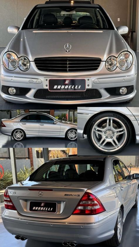 Discover the Mercedes-Benz C55 AMG, a high-performance icon from 2004. Powered by a 5.4-liter V8 engine, it delivers an impressive 362 horsepower and 376 lb-ft of torque, launching from 0 to 62 mph in just 4.7 seconds. With a top speed electronically limited to 155 mph, this C-Class variant combines exhilarating performance with refined luxury. Often hailed as one of the most reliable AMG models, the C55 AMG's understated styling might be easy to miss, but the AMG wheels and calipers reveal its true nature. Embrace the perfect blend of power, dependability, and elegance with this timeless classic #MercedesBenz #C55AMG #LuxuryCar #PerformanceSedan #V8Engine #TimelessDesign #AMGPerformance #CarEnthusiast #DrivingPleasure C55 Amg, Mercedes Clk, Mercedes Models, 7 Seconds, Vintage Classics, Luxury Sedan, V8 Engine, C Class, True Nature