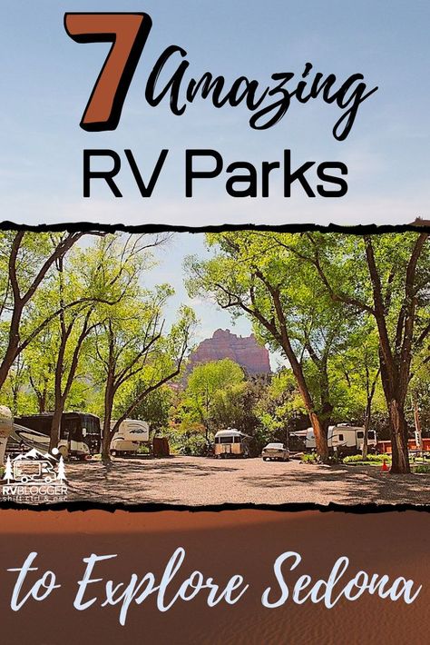 Sedona Camping, Devils Bridge, Rv Travel Destinations, Best Rv Parks, Rv Destination, Arizona Camping, Rv Resorts, Rock Landscape, Rv Trips