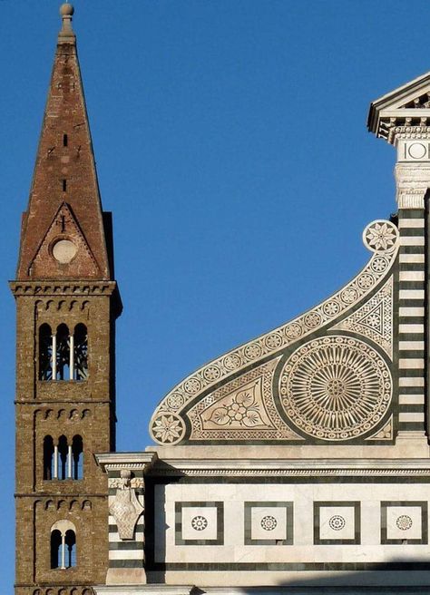 Santa Maria Novella Florence, Basilica Of Santa Maria Novella, Santa Maria Novella, Italy Aesthetic, Italian Summer, Florence Italy, Santa Maria, Florence, Geometry