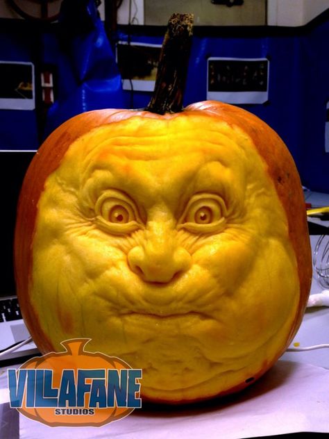 Ray Villafane, 3d Pumpkin Carving, Pumpkin Sculpting, Awesome Pumpkin Carvings, Pumpkin Sculpture, Pumpkin Carving Art, Pumpkin Heads, Pumpkin Carver, Pumkin Carving