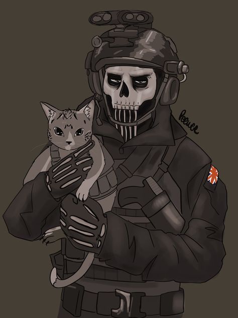 Call Of Duty, Soldier, Skeleton, Ghost