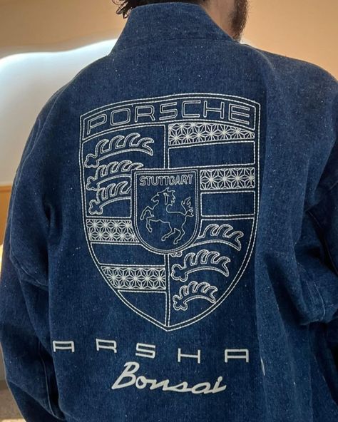 Porsche Clothes, Porsche Outfit, Porsche Clothing, Porsche Jacket, Denim Inspiration, Racing Jacket, Cool Outfits For Men, Streetwear Men Outfits, Outfit Style