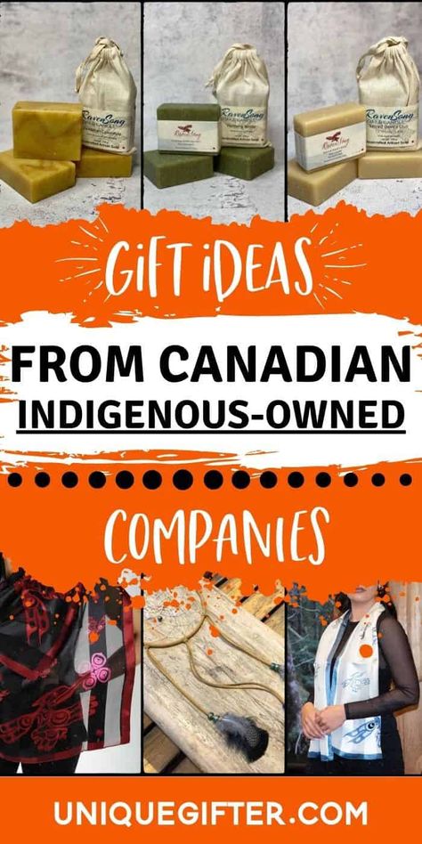 Orange Shirt Day Gifts | Canadian Gifts | Indigenous Gifts | First Nations Gifts | Wallet Activism | Local Shopping | Shop Local | Canadian Made Gifts | Canadian Companies | Indigenous-Owned Companies | #indigenous #firstnations #canada #gifting #walletactivism Homesick Gifts, Orange Shirt Day, Canadian Gifts, Business Christmas, Canadian Food, Candle Store, Vitamins For Skin, Awesome Gifts, Indigenous People