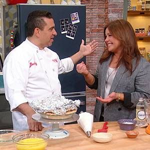 Cake Boss Cannoli Recipe, Buddy Valastro Recipes, Fluffy Sponge Cake Recipe, Cake Boss Recipes, Cake Boss Buddy, Cannoli Cake, Cannoli Recipe, Buddy Valastro, Custard Recipe