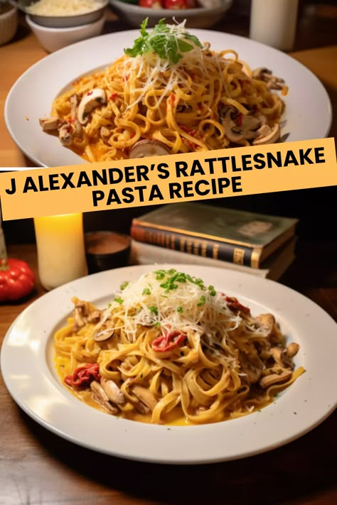 Rattle Snake Pasta Recipe, Rattle Snake Pasta, J Alexanders Rattlesnake Pasta Recipe, Rattlesnake Pasta Recipe, Rattlesnake Pasta, J Alexander, Tagliatelle Pasta, Steak Pasta, Rattle Snake