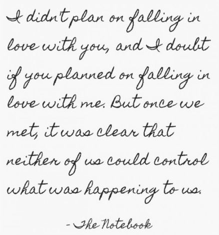 We are in love with this inspiring love quote. Unexpected love or relationships can become the best kind of love there is.  #Weddingdayquote #lovequote #brideandgroom #relationshipgoals Nicholas Sparks Quotes, Valentines Day Love Quotes, Citation Force, The Notebook Quotes, Quotes About Strength And Love, Birthday Quotes For Him, First Love Quotes, Love Quotes For Him Romantic, Soulmate Quotes