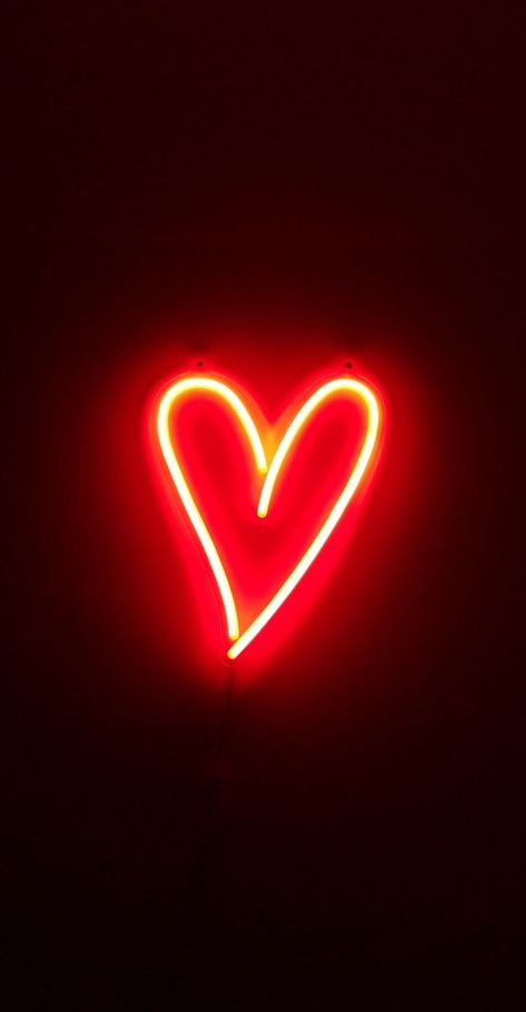 red neon heart Red Wallpaper Heart, Heart Wallpaper Red, Valentines Aesthetics, Ios Pictures, Red Astethics, Red Heart Aesthetic, Red Neon Lights, Top Notch Wallpaper, Red Wallpapers