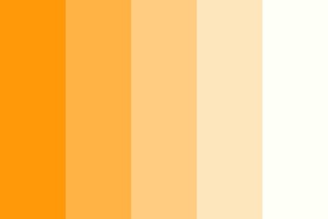 creamsicle Color Palette Brick Cafe, Halloween Color Palette, Orange Color Schemes, Orange Color Palettes, Hex Color Palette, Gold Color Palettes, Color Palette Yellow, Tangerine Color, Palette Ideas