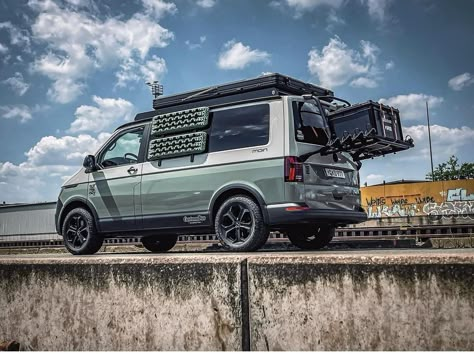 Vw T5 Campervan, Vw Transporter Camper, Vw Interior, Vw California T6, Jeep Camper, Camping 4x4, Caddy Camper, Auto Jeep, T6 California