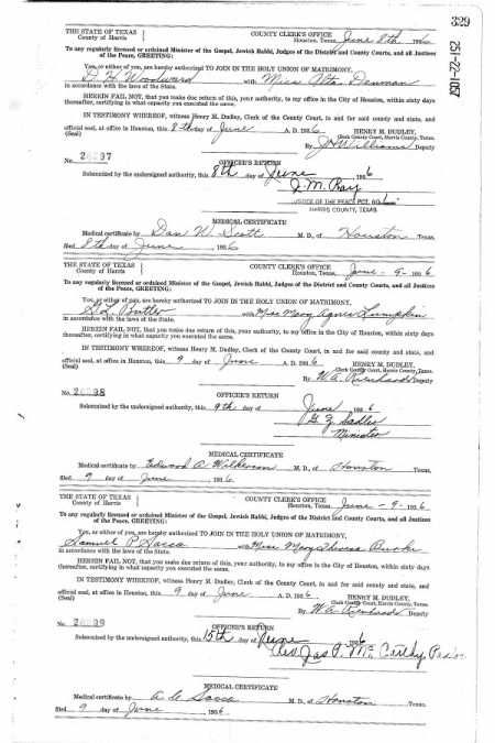 Mary Agnes Lumpkin discovered in Texas, U.S., Select County Marriage Records, 1837-1965 Marriage Records, Crafts Room, Historical Documents, Diy Crafts Room Decor, The Selection, Texas, Room Decor