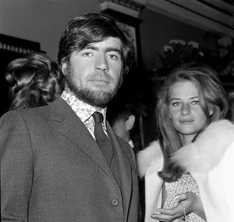 Charlotte Rampling and Alan Bates 1967 Georgy Girl, The Night Porter, Alan Bates, Charlotte Rampling, London Film Festival, National Photography, Third World, Sports Photos, British Actors