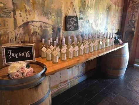 25 Awesome Winery Wedding Ideas Winery Anniversary Party, Wedding At A Winery, Winery Themed Party, Winery Wedding Centerpieces, Bottle Wedding Favors, Winery Party, Winery Wedding Ideas, Wine Bottle Wedding Favors, Winery Wedding Decorations