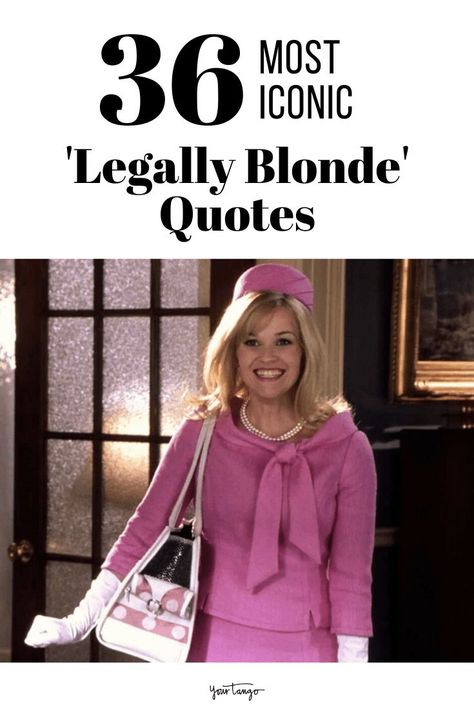 Elle Woods Iconic Quotes, Elle Woods Quotes Legally Blonde, Legally Blonde Movie Quotes, Legally Blonde Themed Bachelorette Party, Legally Blonde Quotes Motivation, Quotes For Blondes, Law Graduate Quotes, Legally Blonde Gift Ideas, Legally Blonde Outfits Ideas